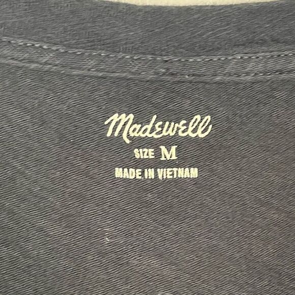 Madewell Sz M Black Tank Top - Picture 4 of 9